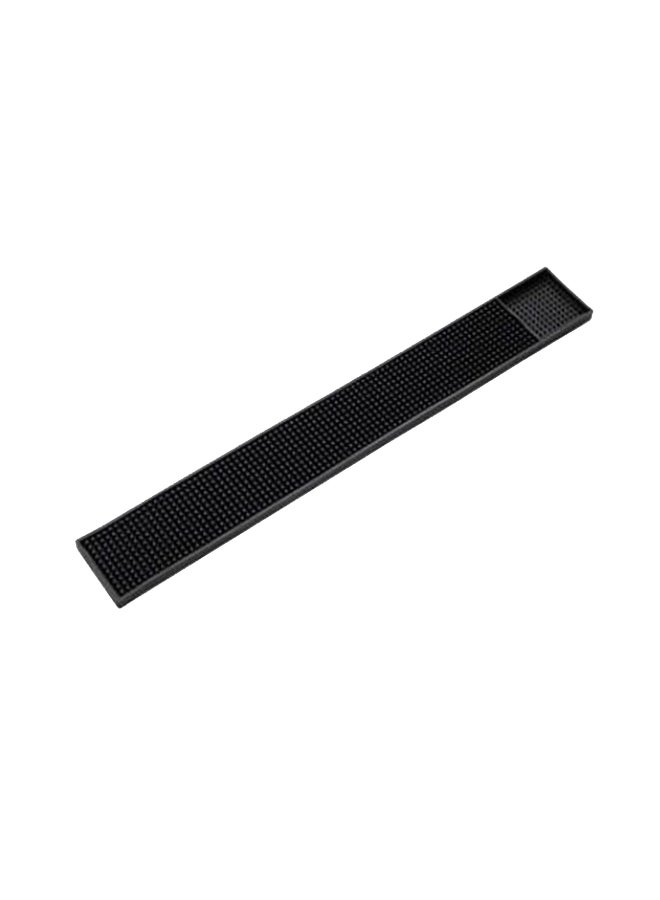 Rubber Service Mat Black 80x60centimeter
