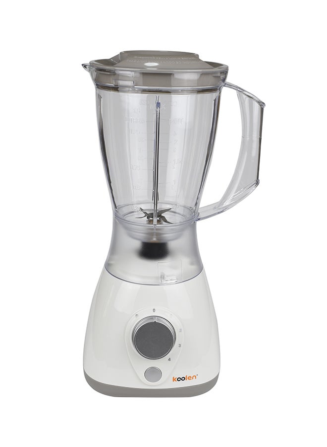 KOOLEN Blender With Grinder 350W 1.5 L 350.0 W 801107007 White - Image 2