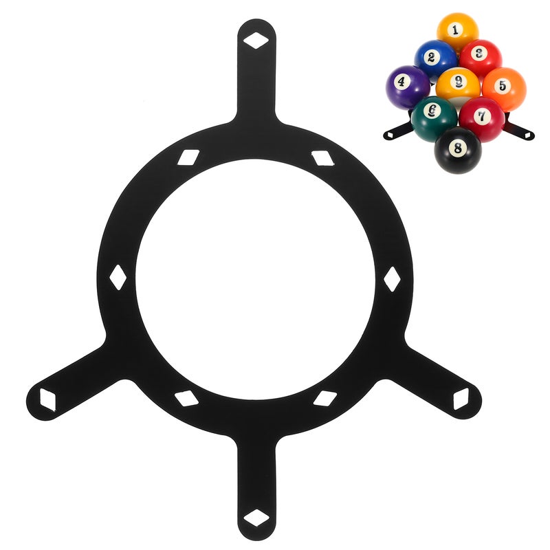 Generic 6-Piece Magic Ball Rack Billiard Rack Sheet 22.5x21.5x1.0cm  - Image 5