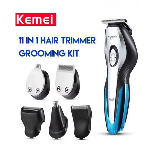 Kemei KM-5031 11 in 1 Electric Hair Clipper Kit Multicolour One Size - Image 2