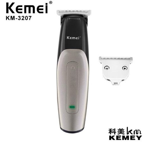 Kemei Rechargeable Two Way Hair Clipper White/Black 15×4cm - Image 5