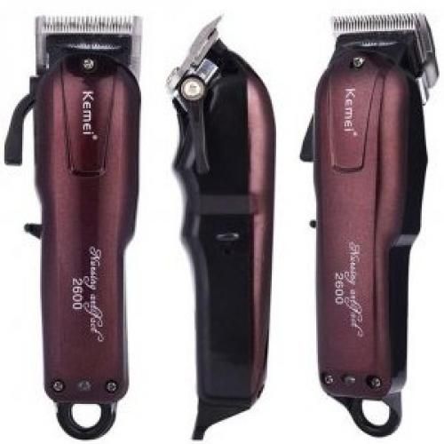 Kemei Professional Hair Clipper Black/Dark Red One Size - Image 2