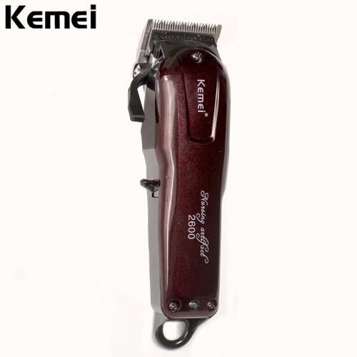 Kemei Professional Hair Clipper Black/Dark Red One Size - Image 4