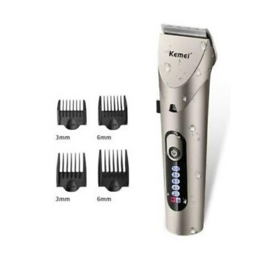 كيمي ماكينة حلاقة الشعر قابلة لإعادة الشحن ذهبي/ أسود One Size - Image 2