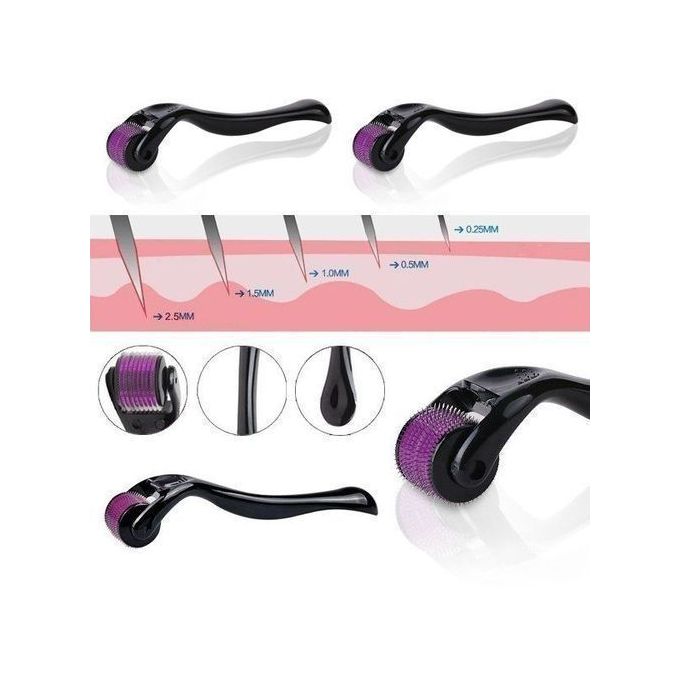 Generic - Derma Roller System 1.50Mm Black/Pink 16 x 5 x 5cm - Image 1