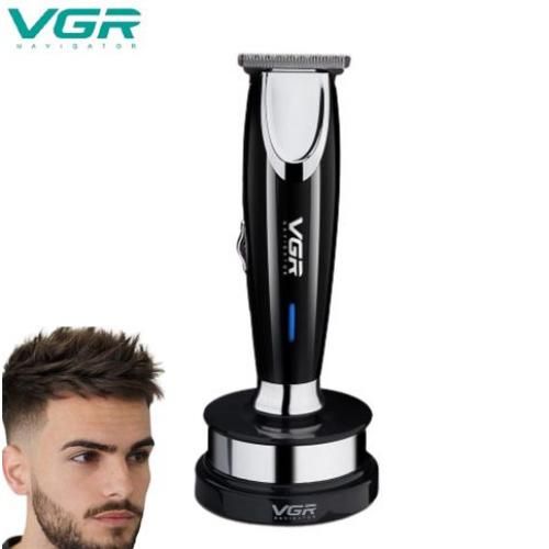 VGR Professional Hair Trimmer Black One Size - Image 1