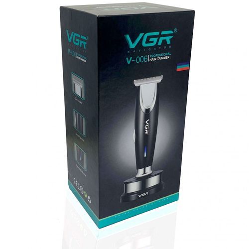 VGR Professional Hair Trimmer Black One Size - Image 5