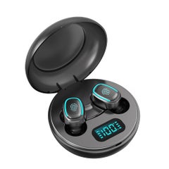 True Wireless In-Ear Earbuds With Charging Case Black