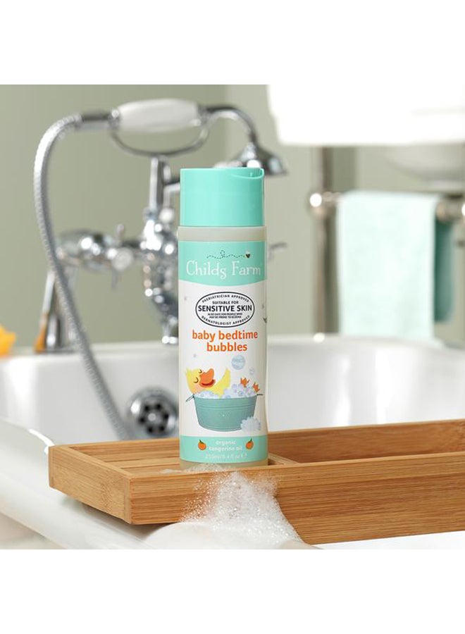 Organic Tangerine Baby Bedtime Bubble Bath - 250ml