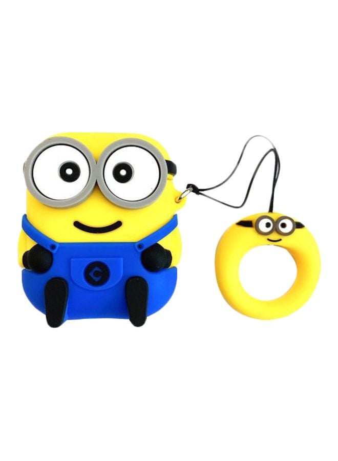 Beauenty - Protective Charging Case For Apple AirPods 1/2 Blue/Yellow/Black - Image 1
