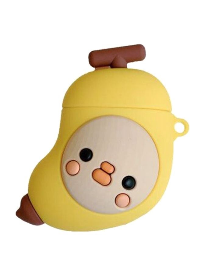 Beauenty Banana Design Charging Case For Apple AirPods 1/2 Yellow/Beige/Brown - Image 1