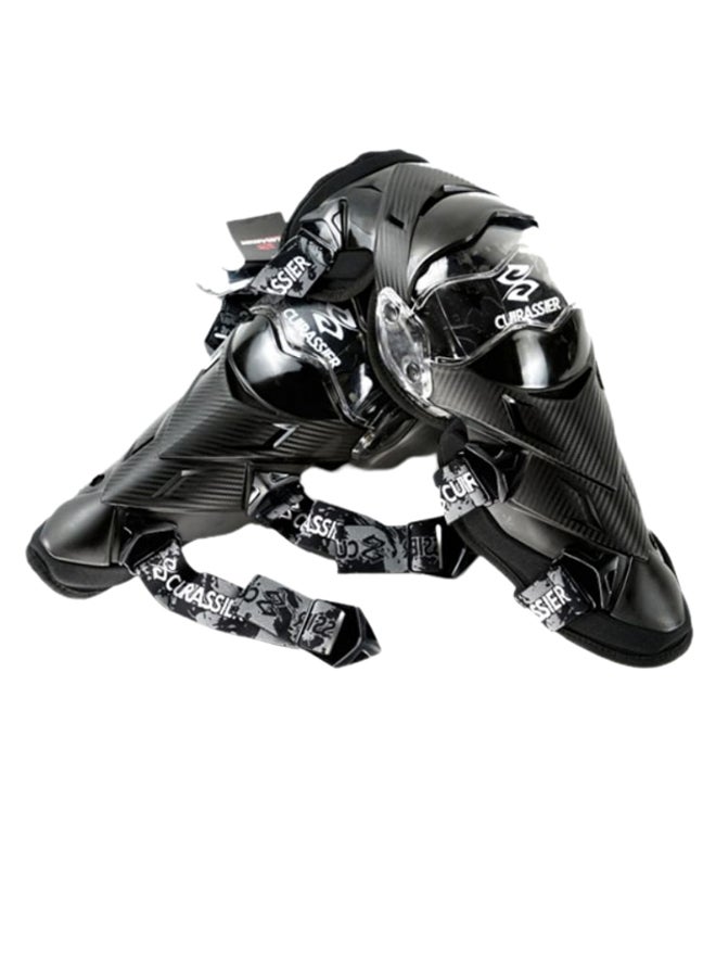 شاربدو طقم واقي ركبة لركوب الدراجة النارية مكون من زوج واحد 2 x 44سم - Image 2