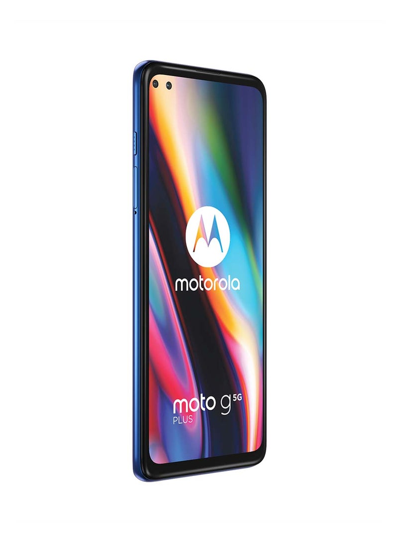 Motorola - Moto G 5G Plus Dual SIM Surfing Blue 8GB RAM 128GB 5G - Image 1