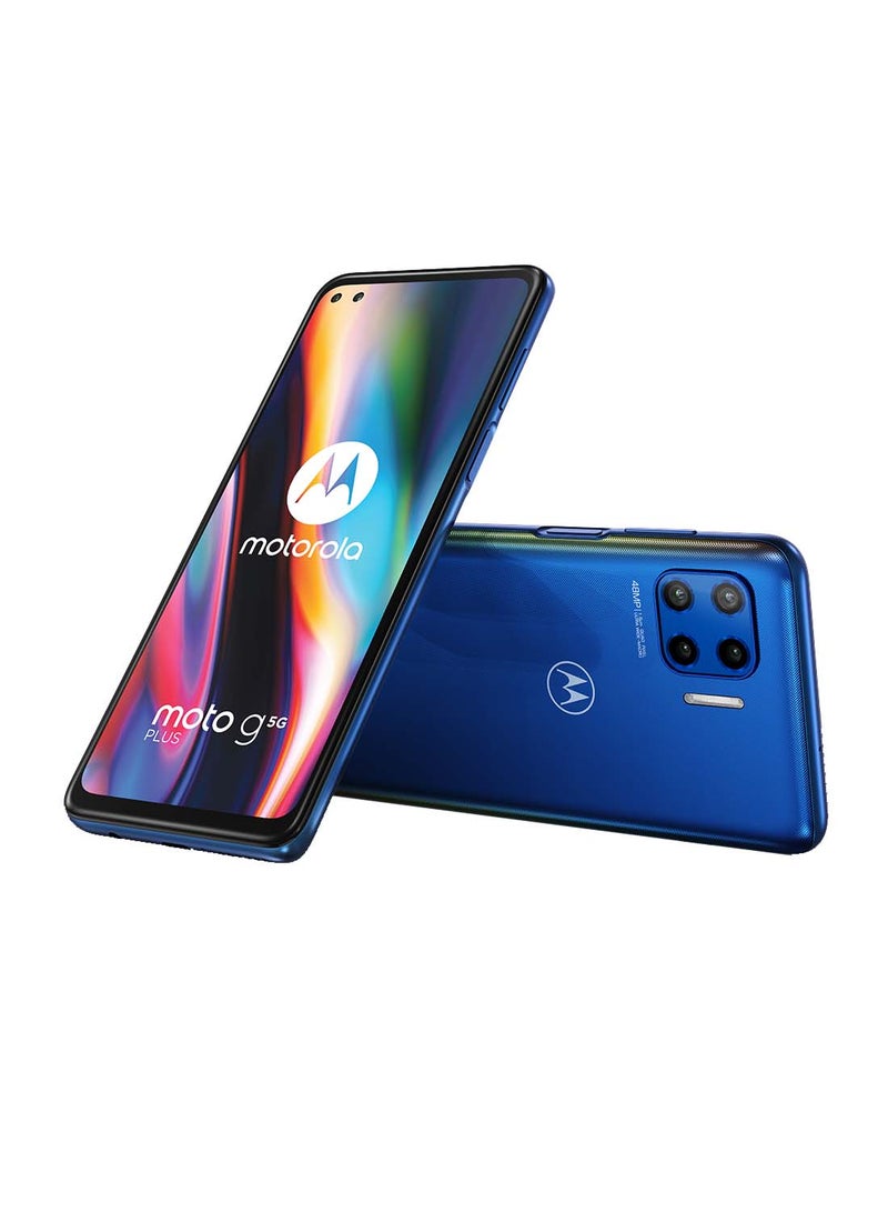 Motorola - Moto G 5G Plus Dual SIM Surfing Blue 8GB RAM 128GB 5G - Image 1