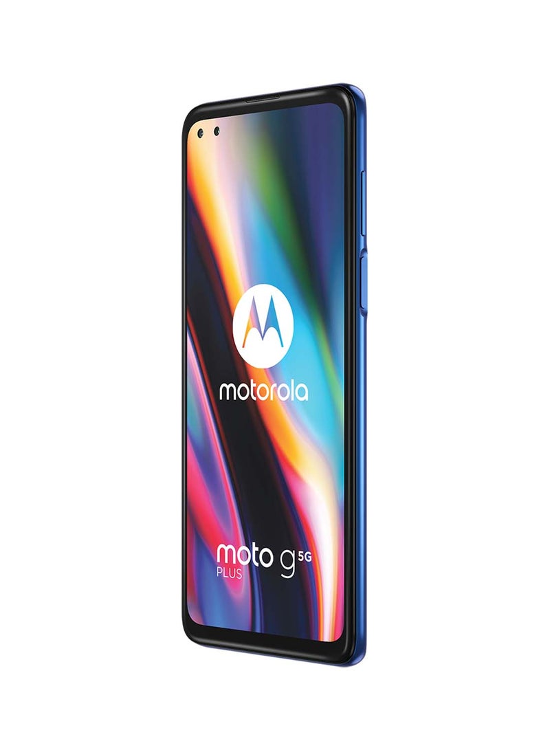Motorola - Moto G 5G Plus Dual SIM Surfing Blue 8GB RAM 128GB 5G - Image 1