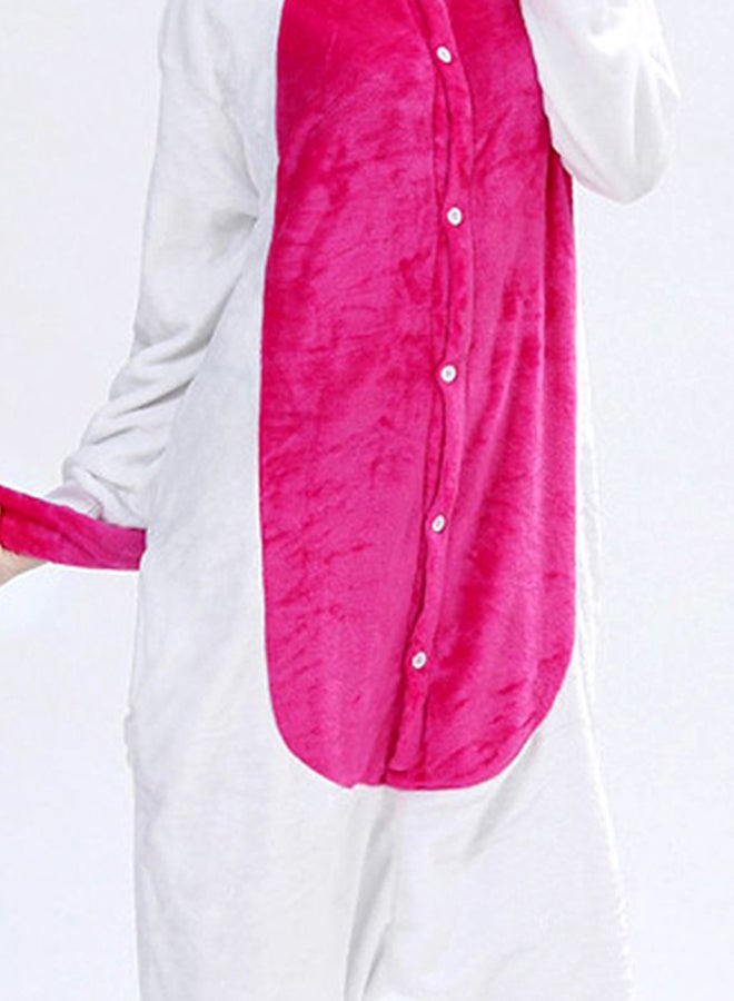 QiaoKai Unicorn Themed Onesie Rose Red  - Image 3