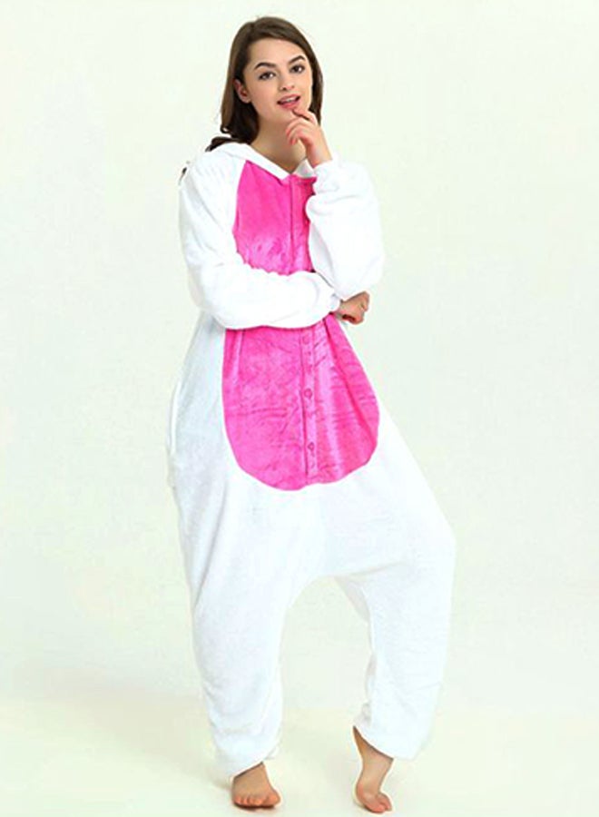 QiaoKai Unicorn Themed Onesie Rose Red  - Image 4