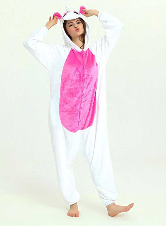 QiaoKai Unicorn Themed Onesie Rose Red  - Image 5