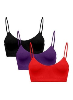 COTTONIL Pack Of 3 Slim Fire Bra Set Multicolour  - Image 1