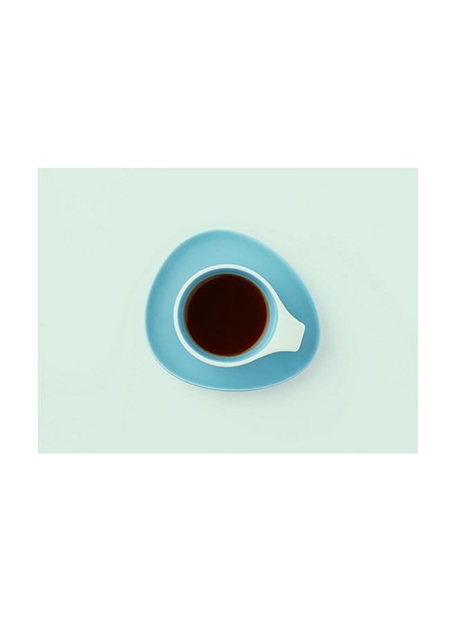 Cup Printed Self Adhesive Wall Sticker Multicolour 160 x 120cm