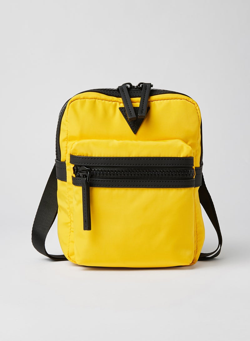 GUESS Originals Camera Crossbody Bag Mustard - Image 1