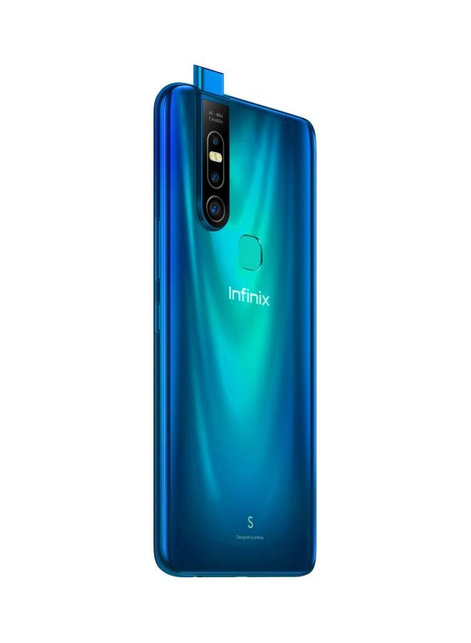 Infinix - S5 Pro Dual SIM Sea Blue 4GB RAM 64GB 4G LTE - Image 1