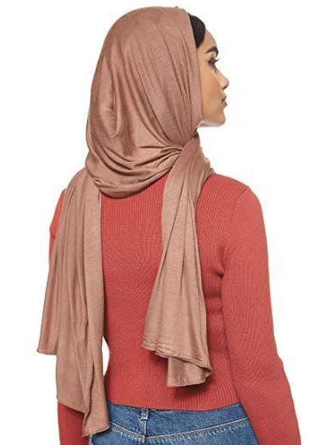 Jersey Stretch Hijab Milk Chocolate - https://f.nooncdn.com/p/v1600090039/N40352361V_2.jpg?width=original