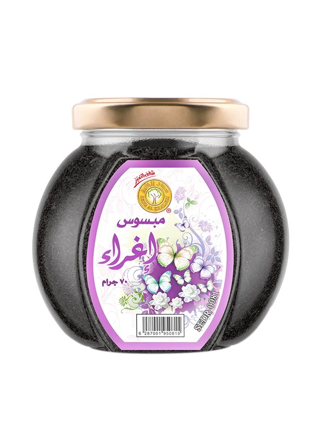 سدر الخليج للعطور بخور إغراء مبسوس برائحة العود 70جرام  - Image 1