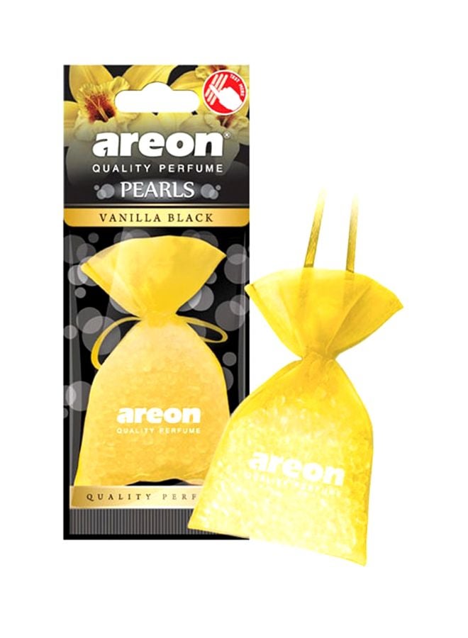 أريون مجموعة معطرات هواء لؤلؤية للسيارة من 3 قطع - رائحة الفانيليا السوداء - Image 2