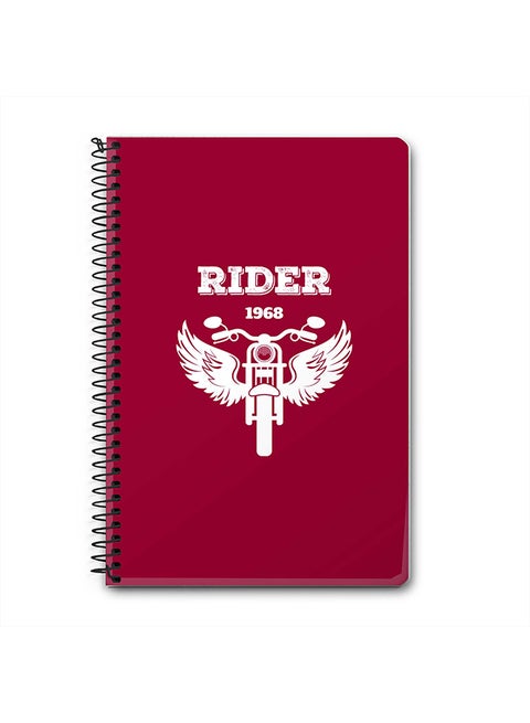 Designer A5 Spiral Notebook Multicolour