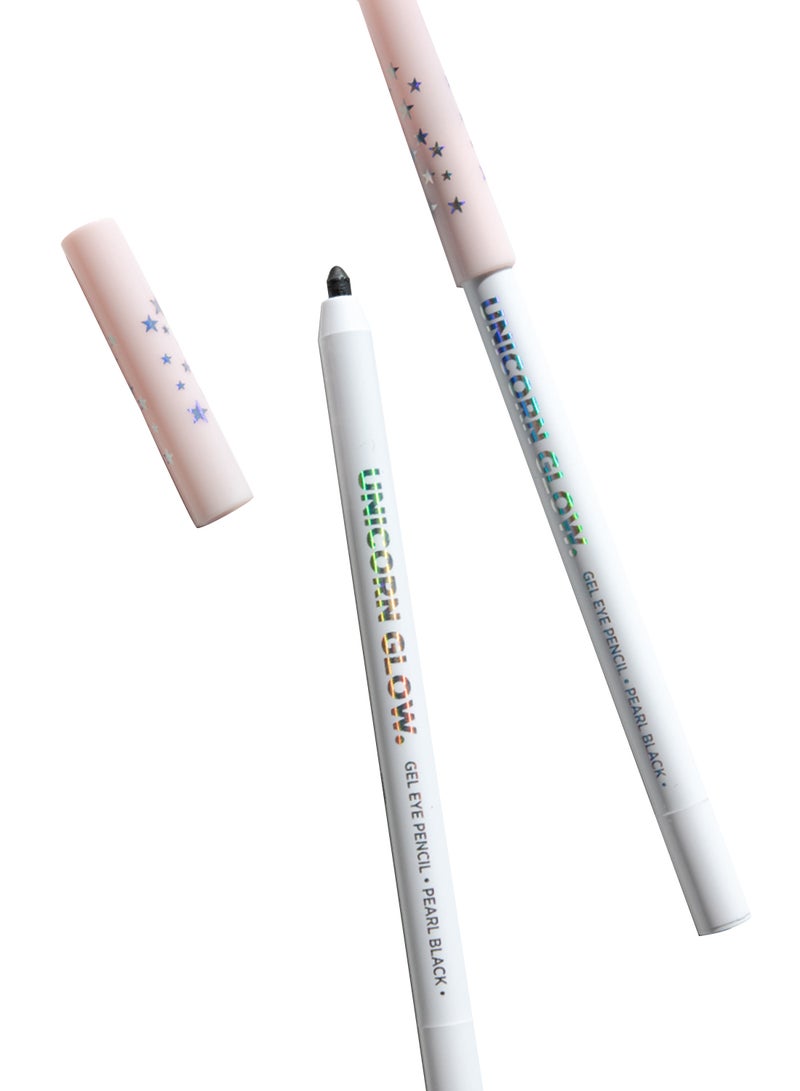 يونيكورن جلو قلم تحديد جل #1 أسود لؤلؤي - Image 1