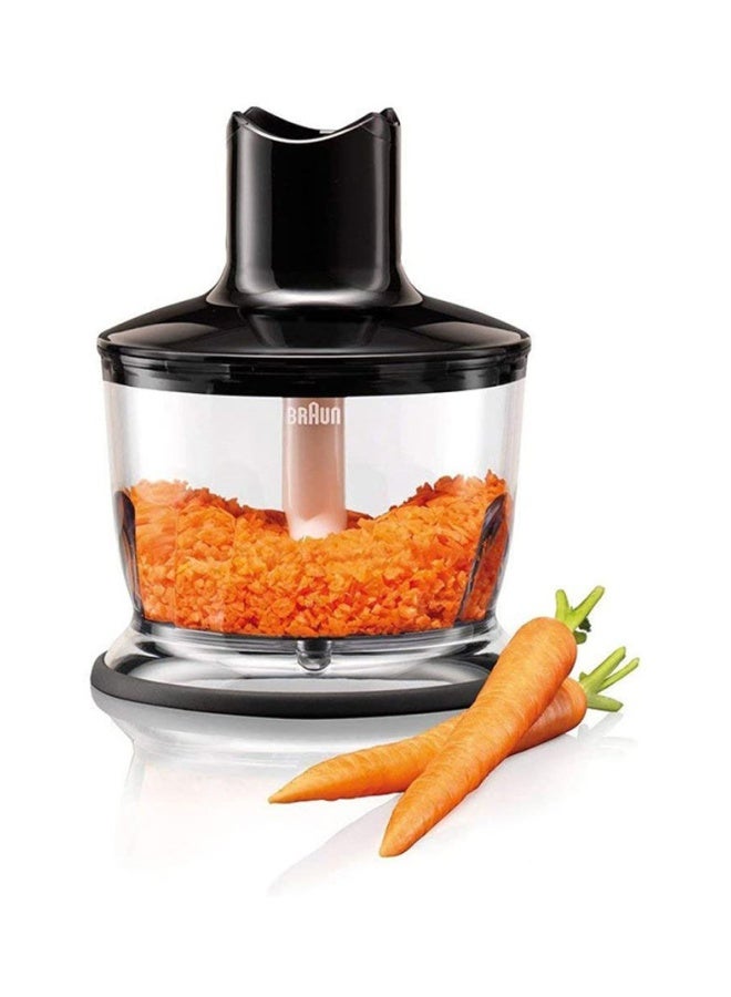 BRAUN - MultiQuick 7 Hand Blender 600.0 ml 400.0 W MQ 735 Black/Silver/Clear - Image 1