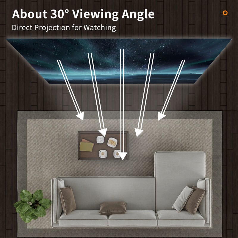 Generic - 120-Inch Portable Metal Projector Screen S3974-lan Grey - Image 1