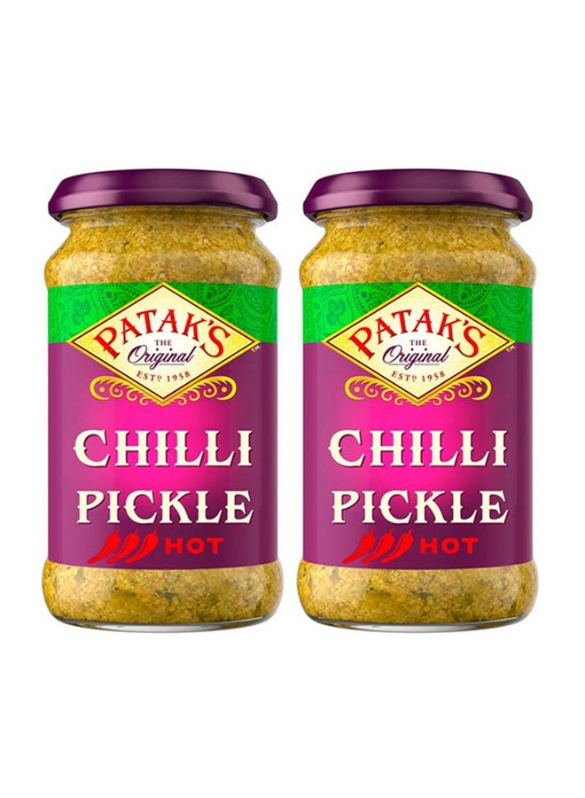 Patak's Chilli Pickle 283grams Pack of 2