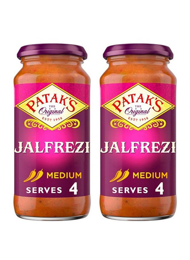 Patak's Jalfrezi Sauce 450grams Pack of 2