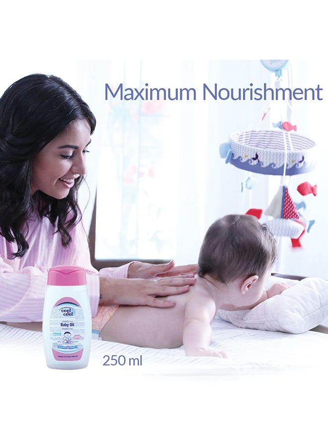 Cool & Cool Baby Oil 250Ml Pack Of 3  - Image 3