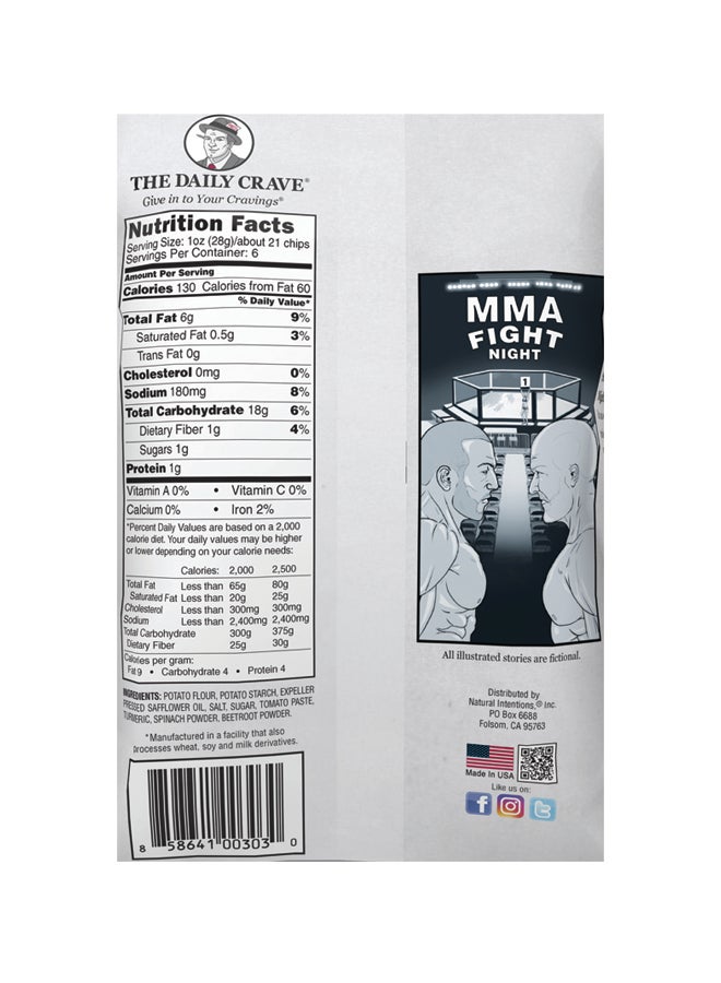 The Daily Crave - Veggie Chips 28grams - Image 1