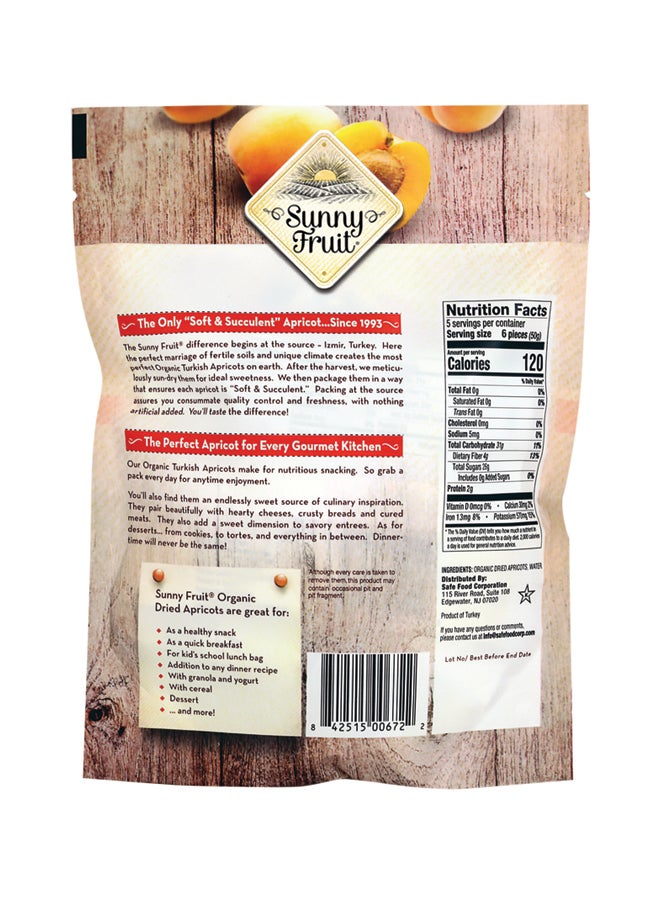 SUNNY FRUIT Soft And Succulent Dried Apricots 250grams - Image 2