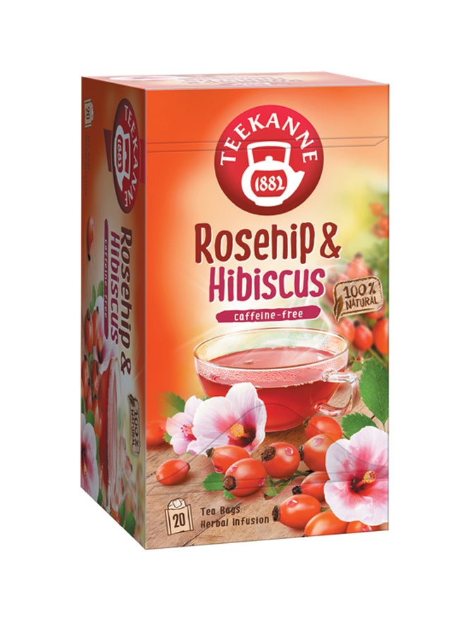 Teekanne - Rosehip And Hibiscus Fruit Infusion, 20 Piece 70grams - Image 1