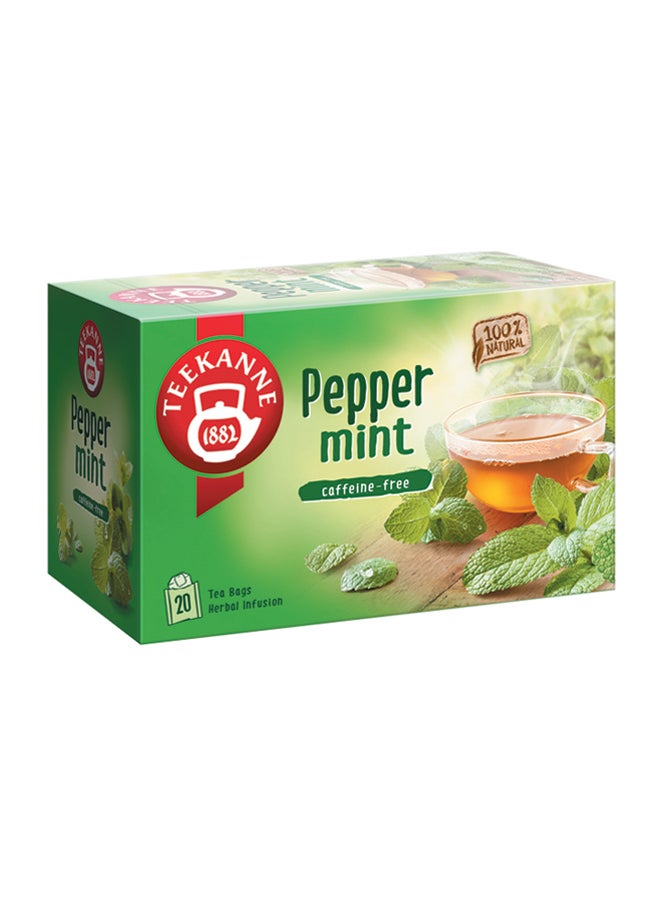 Teekanne Peppermint Herbal Infusion Tea 20 Bags 45grams  - Image 1