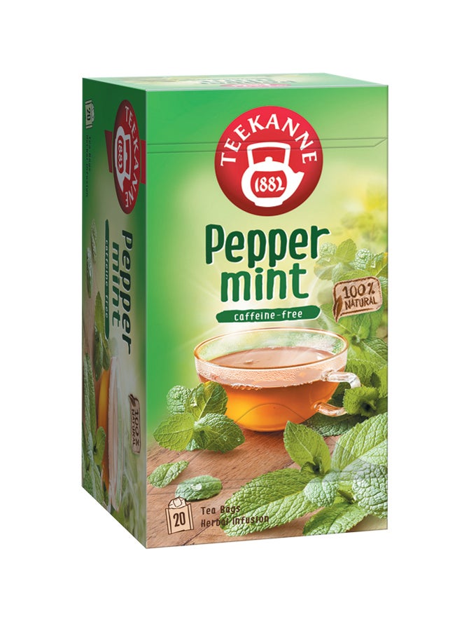 Teekanne Peppermint Herbal Infusion Tea 20 Bags 45grams  - Image 2