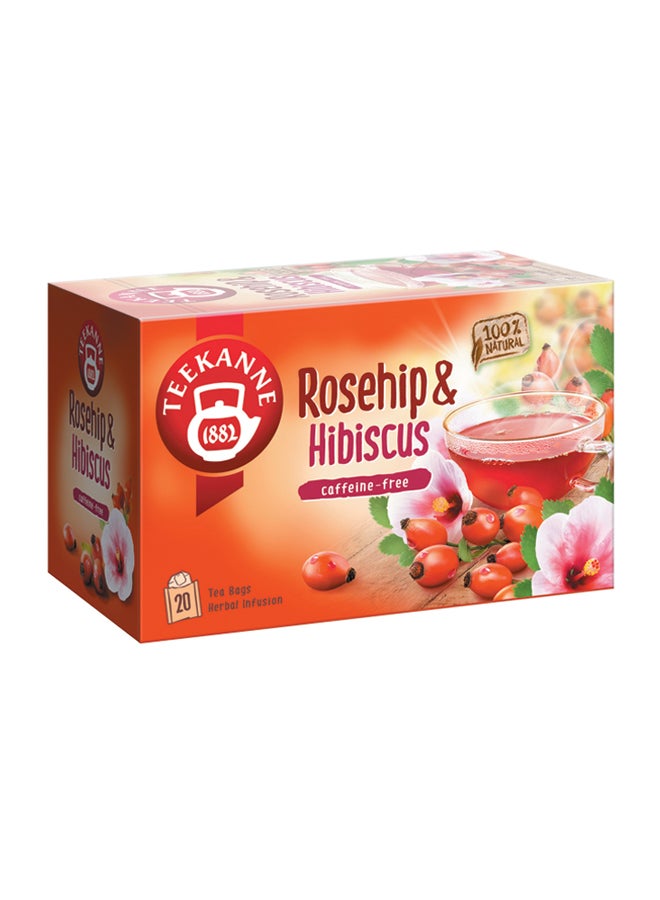 Teekanne - Rosehip And Hibiscus Fruit Infusion, 20 Piece 70grams - Image 1