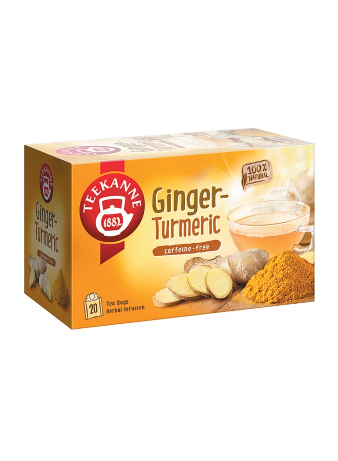 Teekanne Ginger Turmeric Tea, 20 Piece 1.75grams  - Image 1
