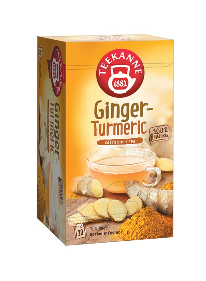Teekanne Ginger Turmeric Tea, 20 Piece 1.75grams  - Image 2