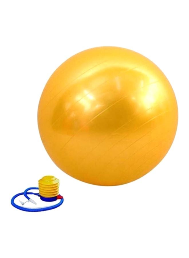 إيه جي دي كرة اتزان لممارسة تمارين اليوجا مزودة بمضخة هوائية 65سم - Image 1