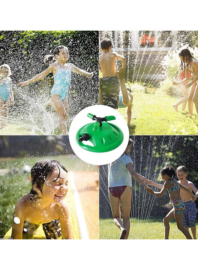 تراب - رشاش دوار للحديقة قابل للتعديل مع قاعدة أخضر/أسود - Image 1