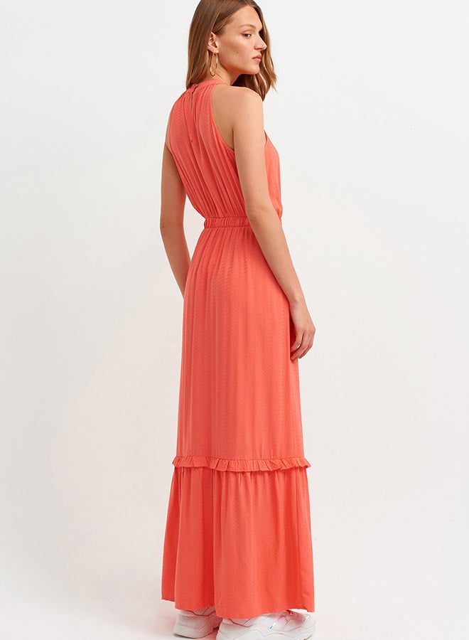 OXXO Halter Neck Long Dress Pink  - Image 2