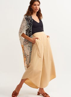 Culotte Pants With Sash Beige - v1600159320/N40229512V_3