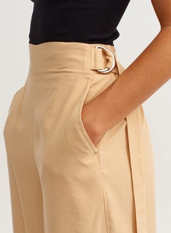 Culotte Pants With Sash Beige - v1600159322/N40229512V_4