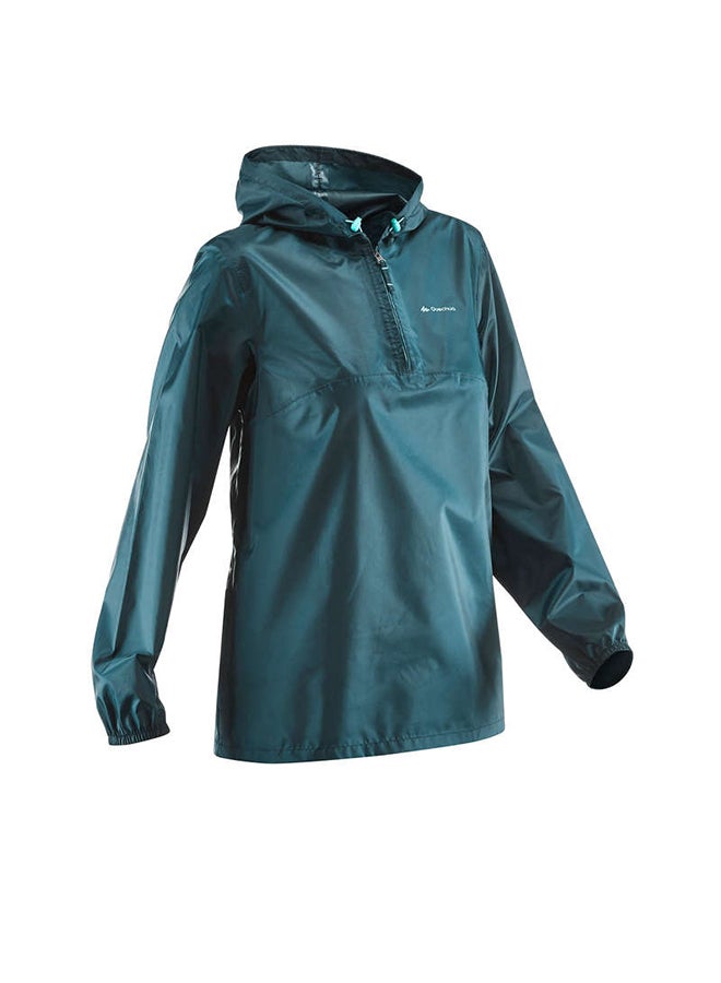 DECATHLON Hooded Neck Jacket Turquoise  - Image 1